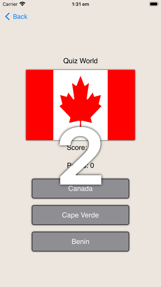 #3. World - Flag quiz (iOS) 由: Mattias Liljenberg
