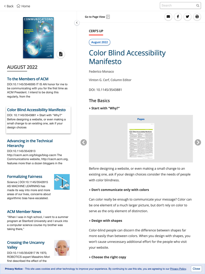 Communications of the ACM