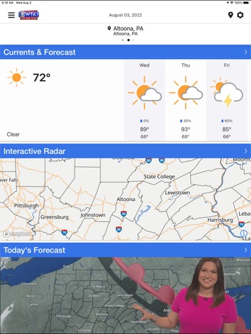 WTAJ Your Weather Authorityのおすすめ画像1