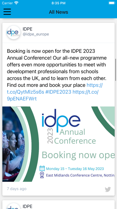 IDPE Screenshot