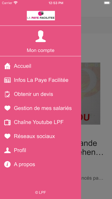 La Paye Facilitée Screenshot