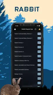 rabbit magnet - rabbit sounds iphone screenshot 1