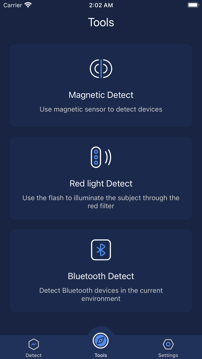 Wifi  Bluetooth Detector App