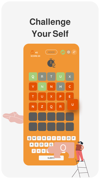 Crostic Crossword Puzzle Game Screenshot