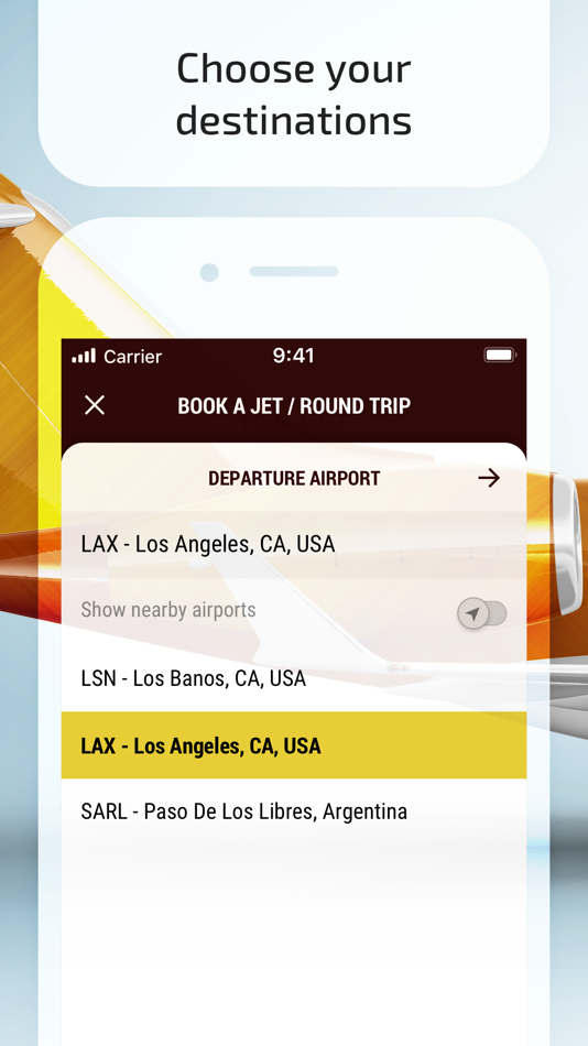 #1. Jetfinder - Private Jets (iOS) 由: JETFINDER