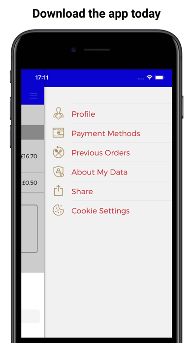The Friery Takeaway App Screenshot