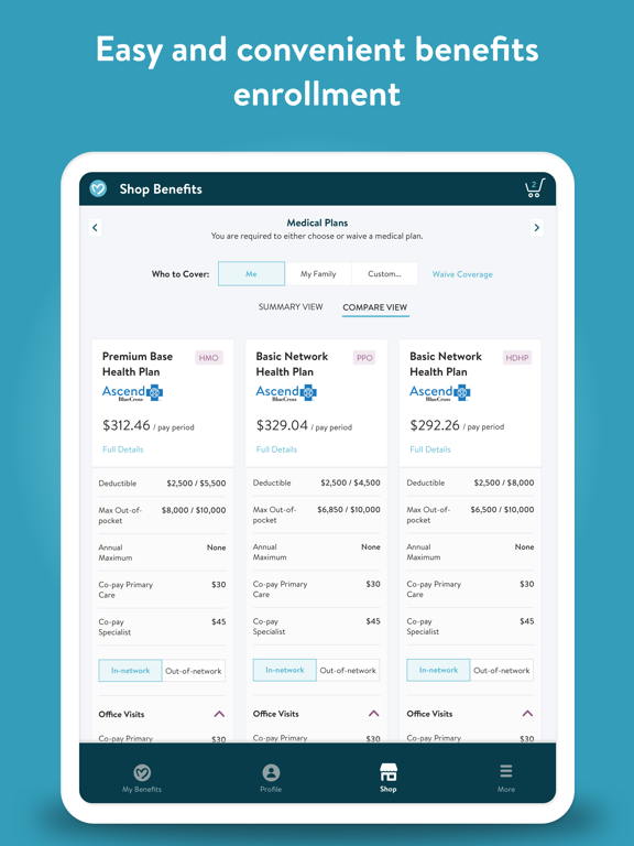 Maxwell Health Mobile iPad screenshot 2 - Health & Fitness app