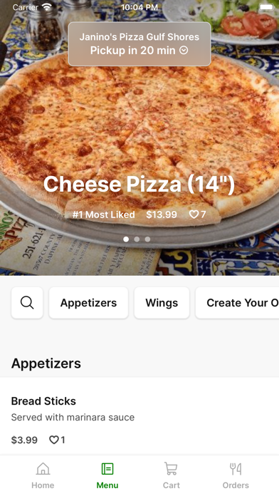 Janino's Pizza - Gulf Shores Screenshot