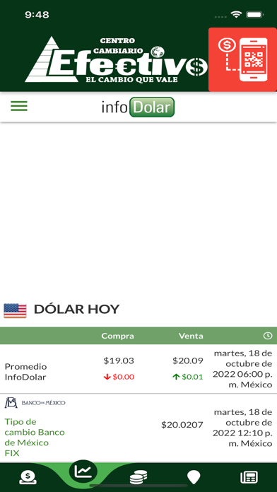 Centro Cambiario Meritrade Screenshot