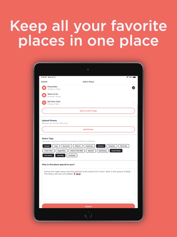 A Day With: Authentic Travel iPad screenshot 5 - Travel app