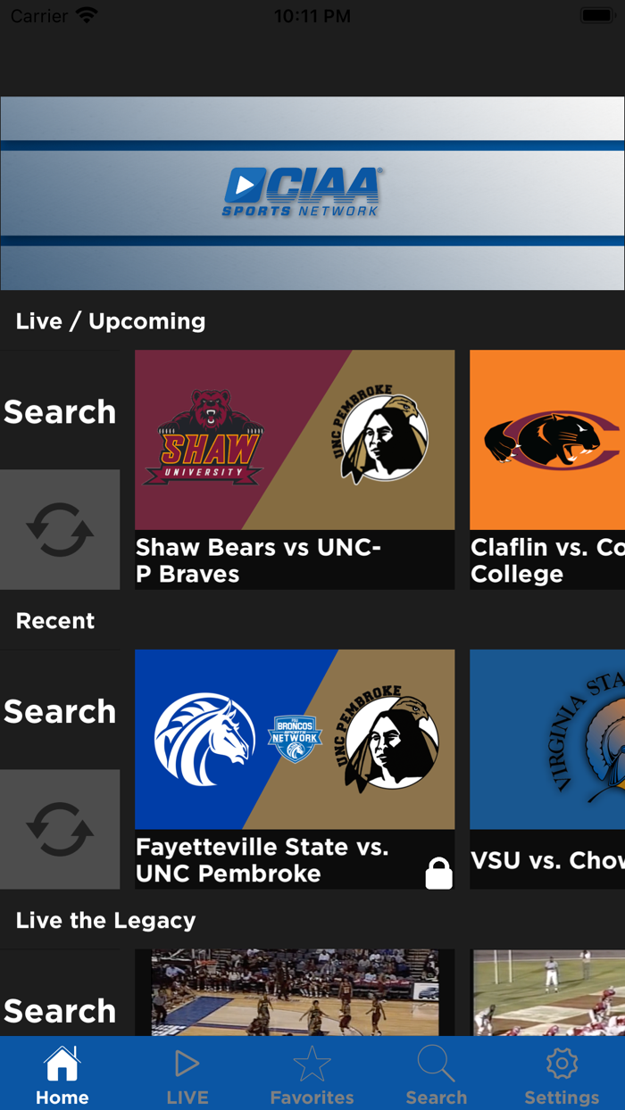 CIAA Sports Network