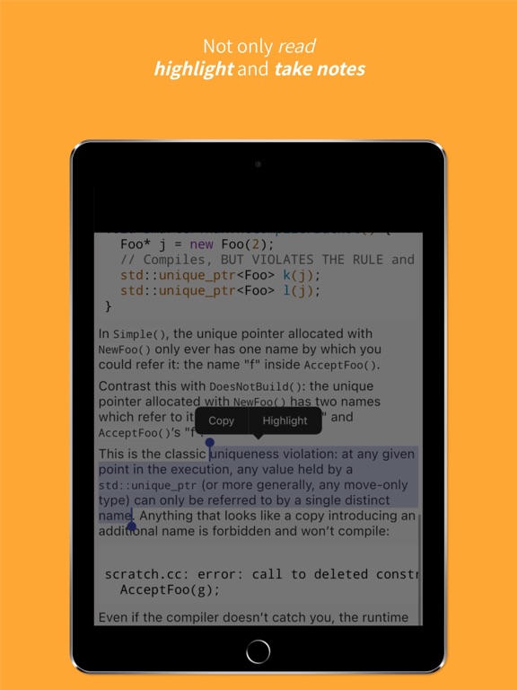 C++ Tip of the Week iPad screenshot 3 - Developer Tools app