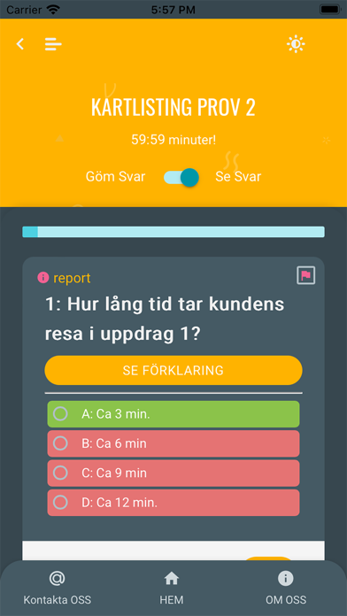 Taxikort Screenshot