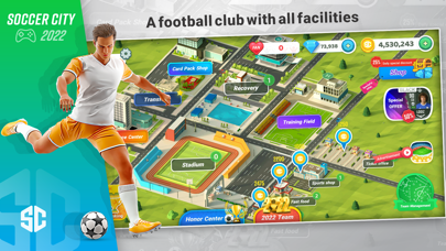 Soccer City - Club Manager Screenshot