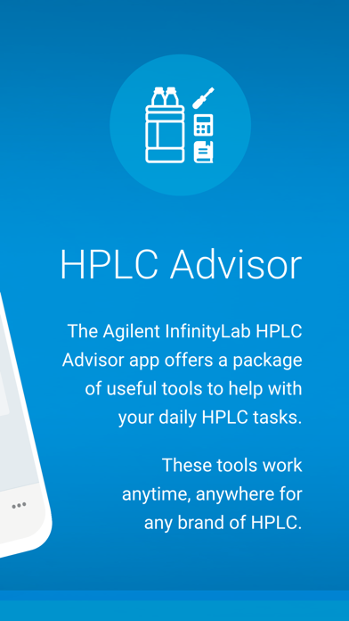 HPLC Advisor Screenshot