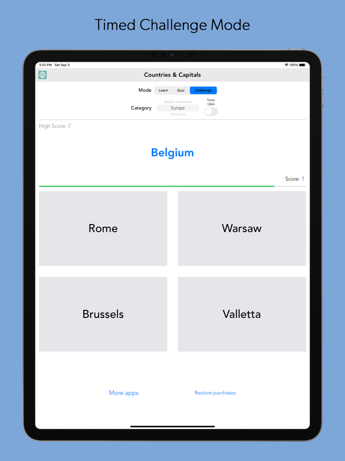 Capitals of Countries - World