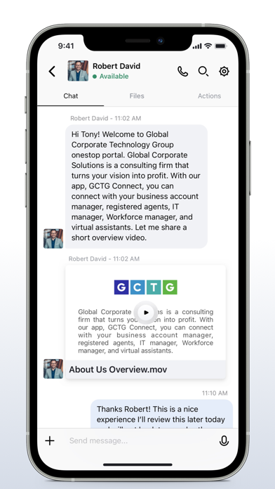 Screenshot 3 of GCTG Inc App