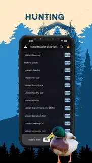 mallard magnet - duck calls iphone screenshot 2