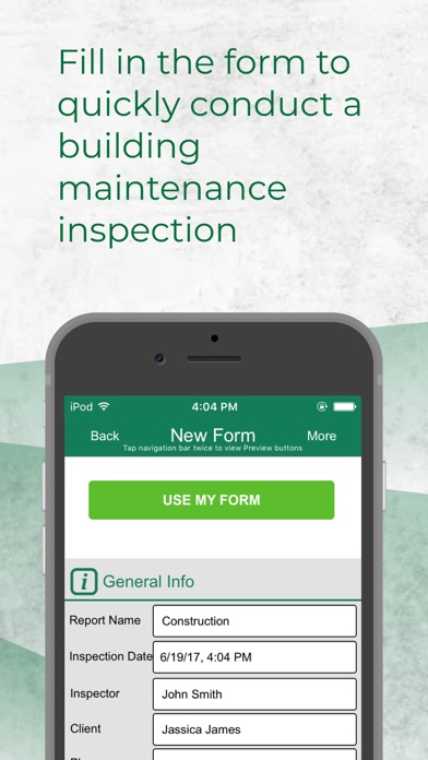Building Maintenance App Screenshot