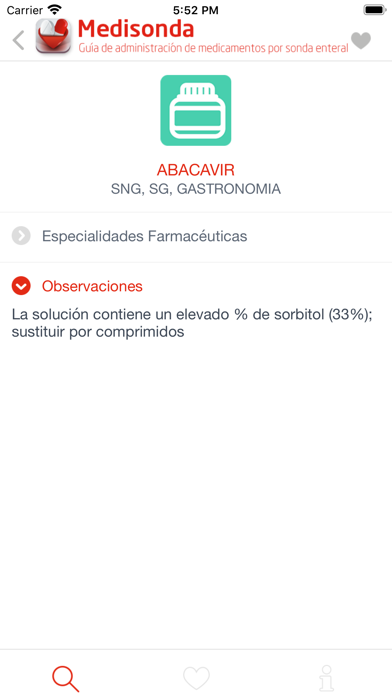 MEDISONDA GUÍA Screenshot