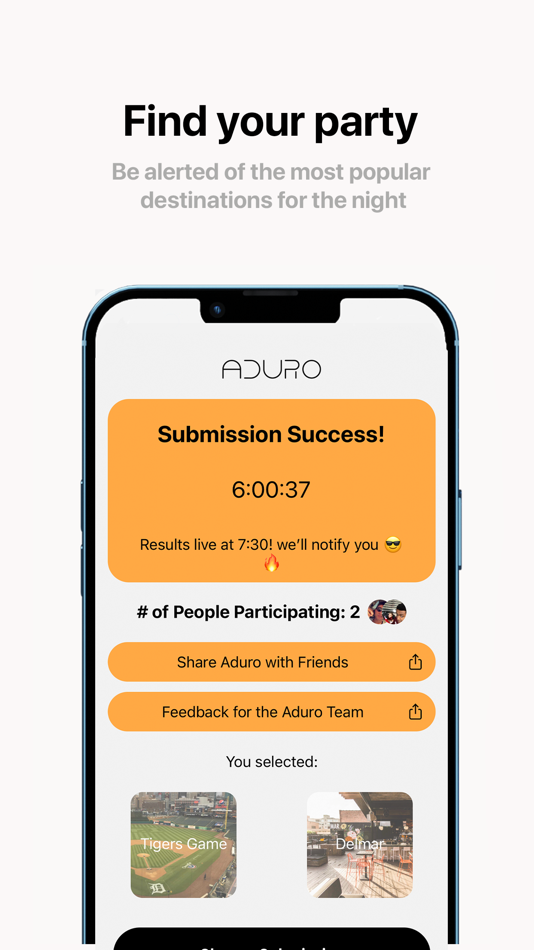 #3. Aduro: Find & Make Friends IRL (iOS) 由: WhosOut LLC