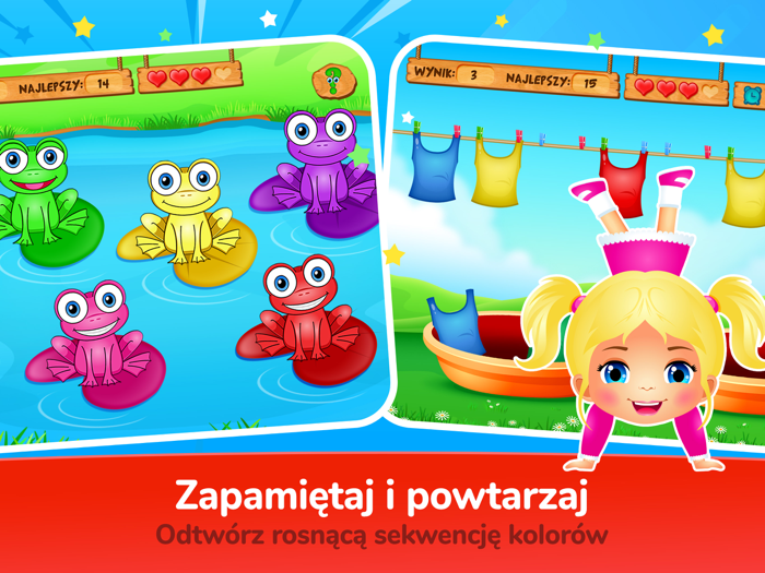 Gry dla Dzieci ćwiczące pamięć