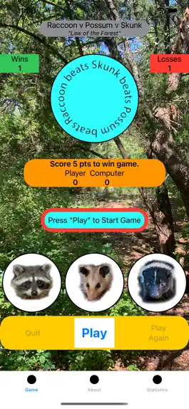 Game screenshot Raccoon-Possum-Skunk mod apk