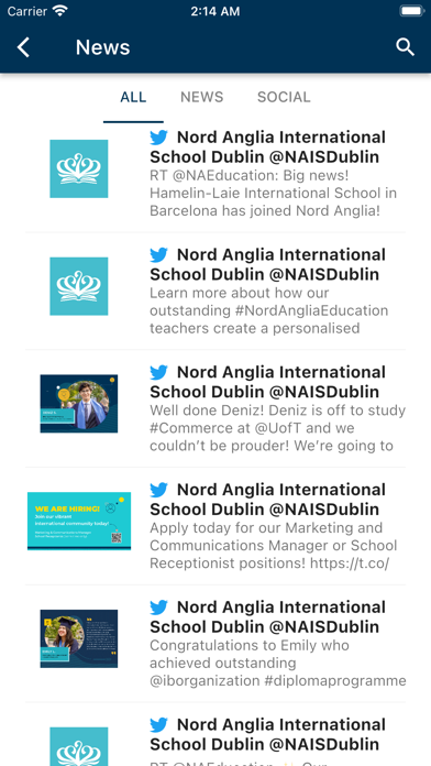 NAIS Dublin Screenshot