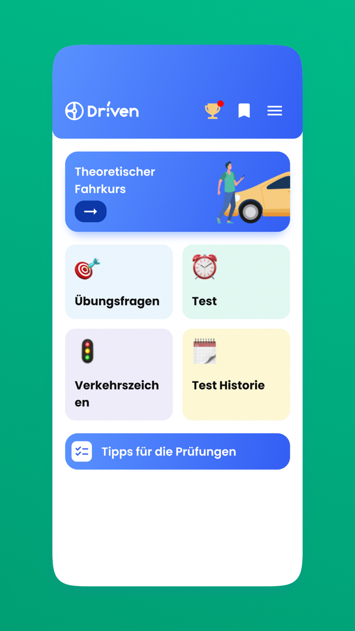 Auto Theorie 2022 Schweiz