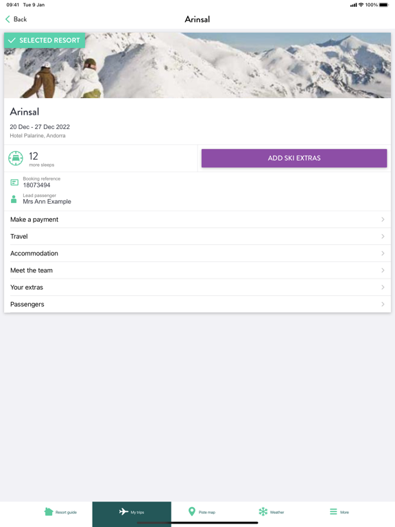 Screenshot #4 pour Crystal Ski Explorer