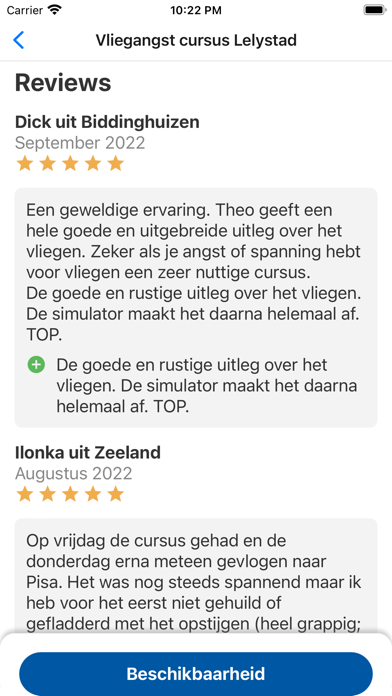 Vliegles.nl Screenshot