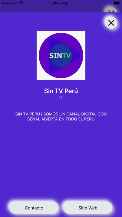 Sin TV Perú screenshot-3