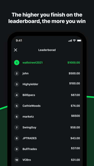 Papertrade Fantasy Stocks Screenshot
