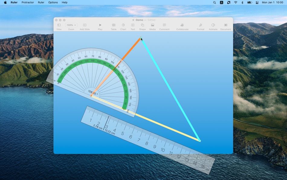 #1. Ruler - Easy & Powerful (macOS) 게시자: Zhenyu Jin