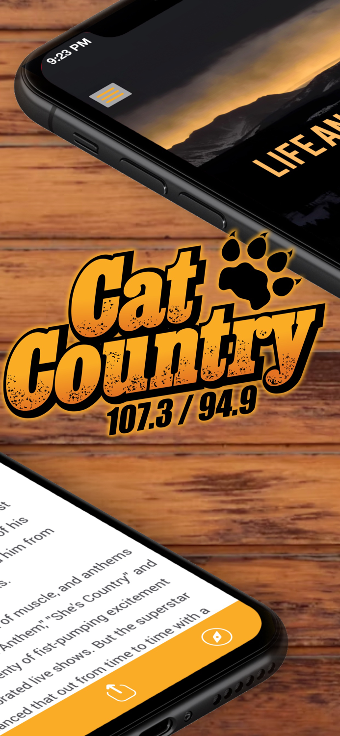 Cat Country 107.3 and 94.9