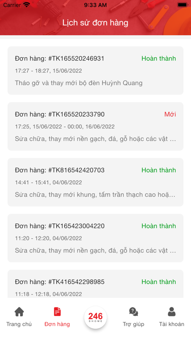 246SHOME - Sửa nhà/điện/nước.. Screenshot