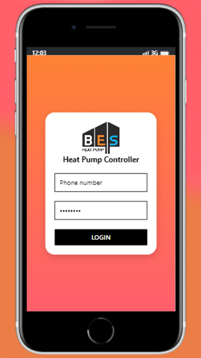 Bes Heat Pump Controller Screenshot