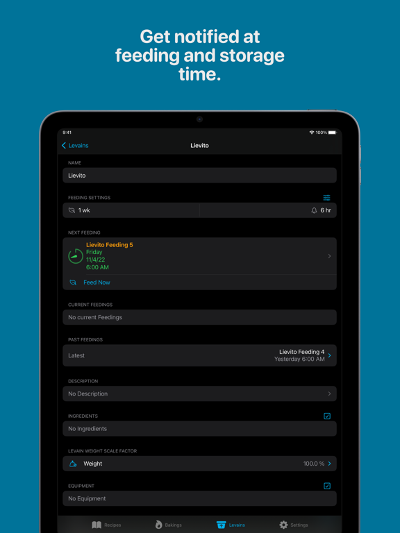 Levain iPad screenshot 8 - Food & Drink app