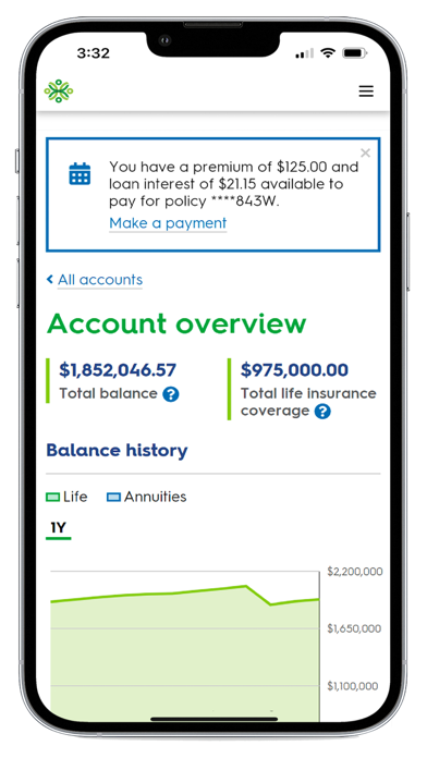 Securian Financial Screenshot