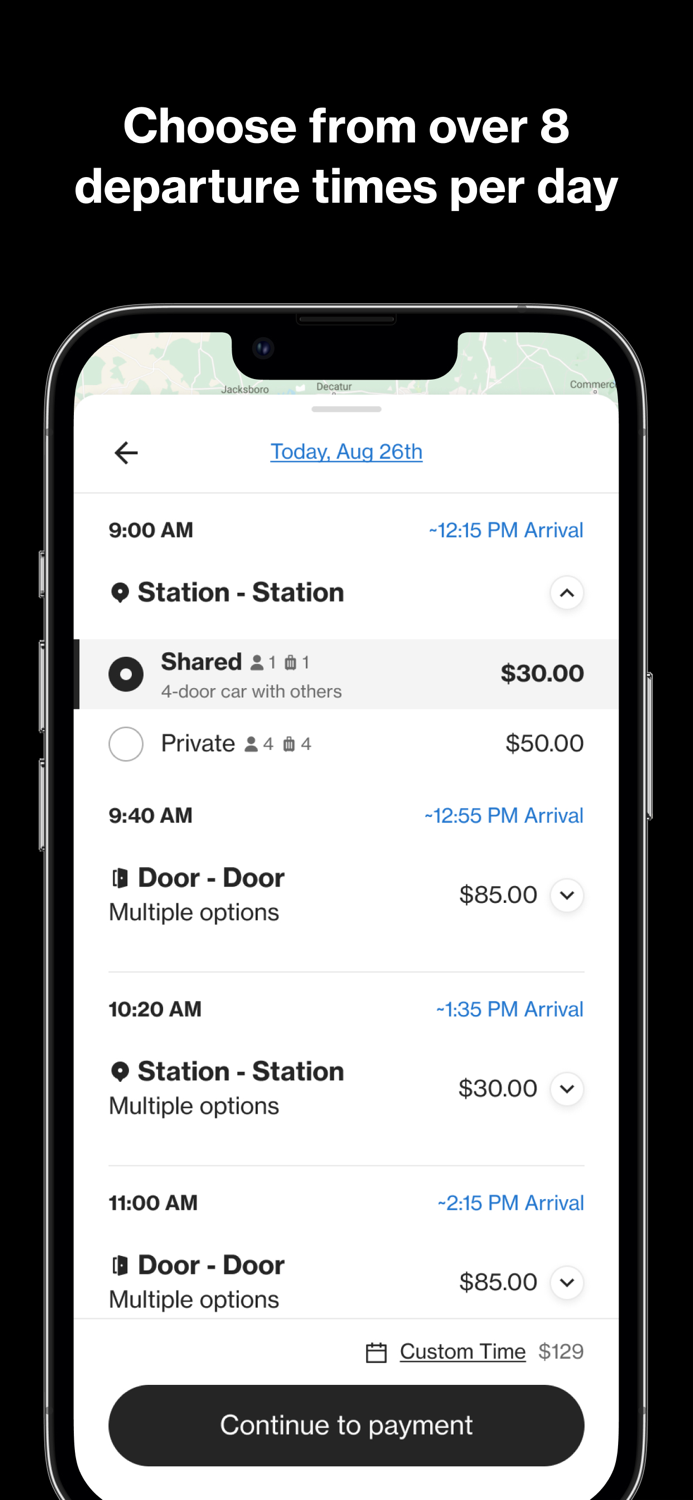 Hitch - City-to-City Rideshare
