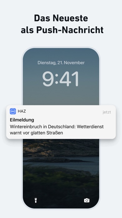 HAZ - Nachrichten und Podcast Screenshot