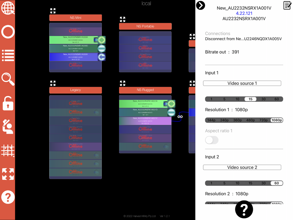 #3. Infinity Nodester (iOS) Podle: Harvest Infinity Pty Ltd