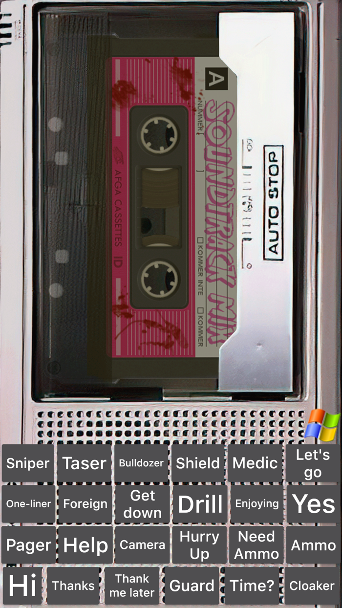 Jackets Tape Recorder