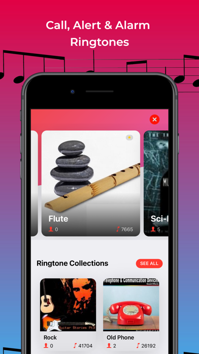 Phoneky - Ringtones for iPhone Screenshot