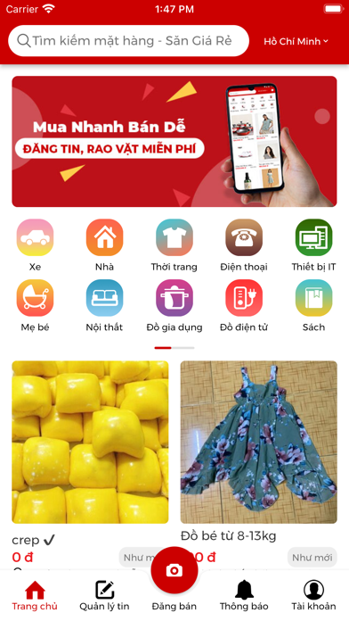 Săn giá rẻ - Mua nhanh Bán dễ Screenshot