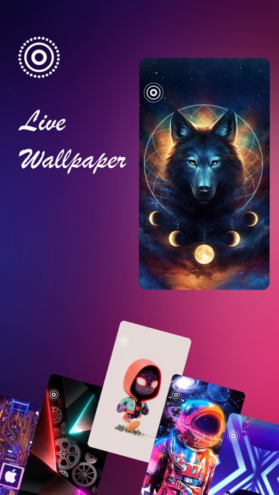 Live Wallpaper&Theme Icon Cool Screenshot