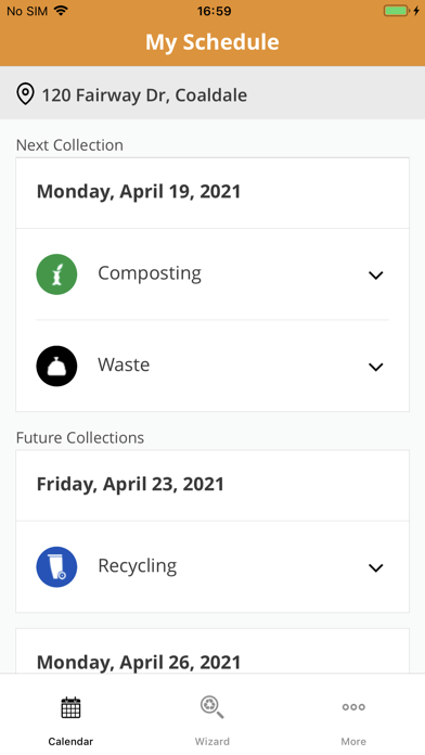 Coaldale Waste Companion Screenshot