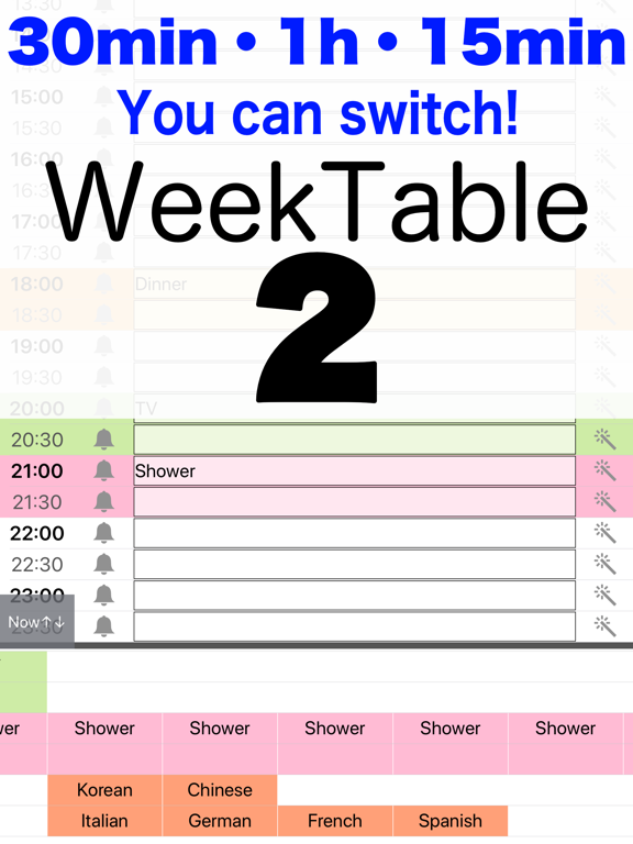 Screenshot #4 pour WeekTable2 - Planning