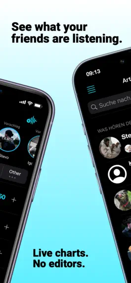 Game screenshot Livechart - Live Music Charts apk