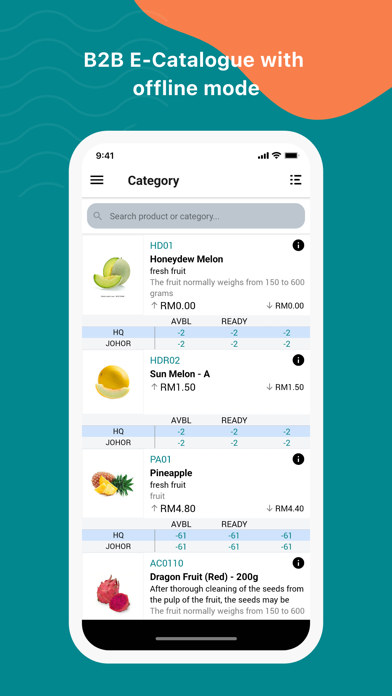Agmo Sales Screenshot